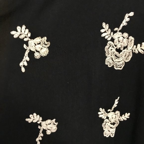 Free People Embroidered Swing Dress - Small - Picture 7 of 8